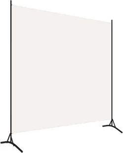 vidaXL Parawan 1-panelowy, biały, 175 x 180 cm vidaXL - Parawany - miniaturka - grafika 2