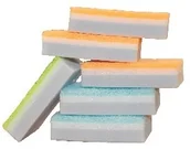 Akcesoria do urządzeń czyszczących - Magiczna Gąbka - Pad ręczny piankowy - melaminowy - z rzepem, 1 szt. - miniaturka - grafika 1