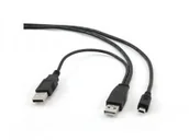 Kable komputerowe i do monitorów - Gembird Kabel CCP-USB22-AM5P-3 (USB M - Mini USB M; 1m; kolor czarny) 2_225482 - miniaturka - grafika 1