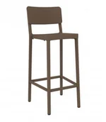 Taborety i hokery - Resol Hoker Lisboa High Stool Chocolate 3895 - miniaturka - grafika 1