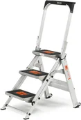 Drabiny - AJ Drabina składana 3 stopnie 90264 - miniaturka - grafika 1
