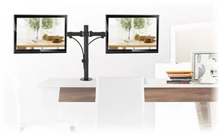 Maclean Uchwyt biurkowy na 2 monitory LCD MC-754 13-32" 8kg vesa 75x75 oraz 100x100 MC-754 - Uchwyty do monitorów - miniaturka - grafika 6