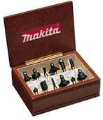 Wiertła - Makita A-88054 Professional, 12-częściowy zestaw frez HM, 8 MM - miniaturka - grafika 1
