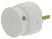 Kostki, złączki, wtyczki - Legrand Wtyczka 2P 16A niska 50183 - miniaturka - grafika 1