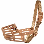 Smycze dla psów - Hunter koszyk z tworzywa sztucznego firmy Maul, rozmiar 2, mały, jasnobrązowy - miniaturka - grafika 1