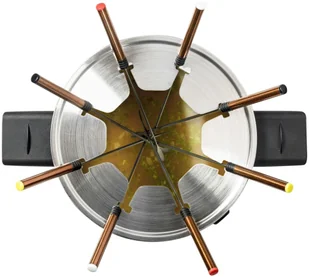 BESTRON Bestron Zestaw do founde AFD850CO, 1500 W, 1,5 L, miedziany - Zestawy do fondue - miniaturka - grafika 5