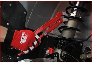 KS Tools Klucz do rur, model szwedzki, 45°, 1 1/2", 113.1500 - Kombinerki i obcęgi - miniaturka - grafika 2