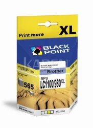 Black Point BPBLC1100/980XLY zamiennik Brother LC1100/980Y - Tusze zamienniki - miniaturka - grafika 3