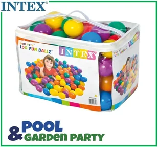 Intex piłeczki 100 sztuk 49600 - Zabawki i gry sportowe - miniaturka - grafika 4