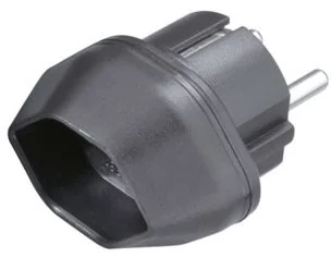 Adapter Zasilający Przejściowy Szwajcaria - Polska - Złącza, przejściówki, adaptery - miniaturka - grafika 2