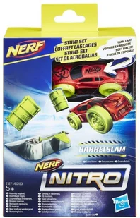 Hasbro Nerf Nitro Samochodzik Barrelslam Stnut Set - Samochody i pojazdy dla dzieci - miniaturka - grafika 2