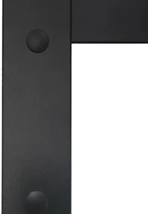 VidaXL Lumarko Drzwi przesuwne, aluminium i szkło ESG, 102,5x205 cm, czarne 288066 VidaXL - Drzwi wewnętrzne - miniaturka - grafika 6