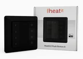 Systemy inteligentnych domów - Heatit Heatit Z-Push 8x przycisk na ścianę czarny Z-wave HEATIT Z-PUSH8 BLACK - miniaturka - grafika 1