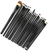 Pędzle do makijażu - Zestaw Profesjonalnych Pędzli Do Makijażu 20 Sztuk - miniaturka - grafika 1