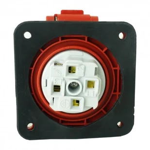 LEDart TP Electric tablicowe proste 400V 16A/4P 70x70 mm 9498 3122-321-1670 - Gniazdka elektryczne - miniaturka - grafika 4