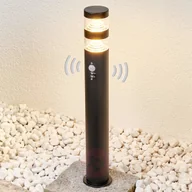 Lampy ogrodowe - Lampenwelt Nowoczesne oświetlenie ścieżek LED LANEA z czujn - miniaturka - grafika 1