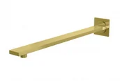 Deszczownice - Kohlman WQEGD EXPERIENCE GOLD Ramię ścienne do deszczownicy kwadratowe 38 cm - miniaturka - grafika 1