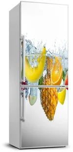 Naklejka na lodówkę okleina Owoce pod wodą - Naklejki na drzwi i meble - miniaturka - grafika 3