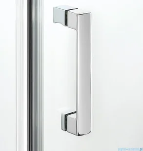 NEW TRENDY New Varia drzwi przesuwne 100x190 cm szkło przejrzyste D-0189A | - Akcesoria do armatury i ceramiki - miniaturka - grafika 5