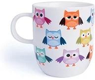 Kubki - Excelsa sowa kubek, 400 ML, porcelana, wielokolorowy 47872 - miniaturka - grafika 1