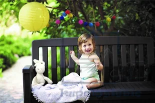 Keter Ławka ogrodowa z schowkiem PATIO - brązowa - Ławki ogrodowe - miniaturka - grafika 4