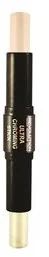 Revolution Makeup Makeup Revolution Ultra Chroming Duo Stick Rozświetlacz w Sztyfcie MUR-0153 - Bronzery i konturowanie twarzy - miniaturka - grafika 4