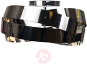 Lampy sufitowe - LIS Poland Lampa sufitowa Tornado chromowo-niklowa 50cm - miniaturka - grafika 1