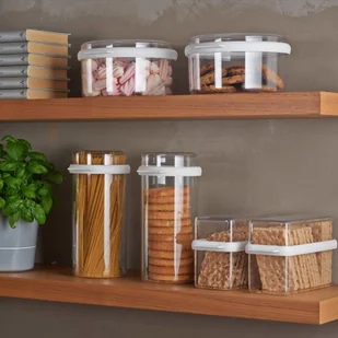 Rosti Mepal Pudełko do gatunków 106719030600 stor SAN/termoplastyczne elastomery biała 21,7 x 9 x 12,8 cm 106719030600 - Pokrywki - miniaturka - grafika 5