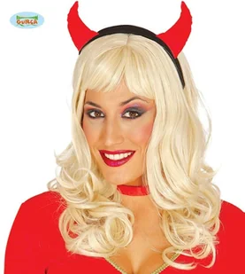 Opaska Rogi Diabła Czerwone - Dodatki do strojów karnawałowych - miniaturka - grafika 2
