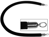 Wyposażenie lokali gastronomicznych - Stalgast Sznur do słupka hotelowego czarny 1500 mm | 689003 - miniaturka - grafika 1