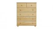 Komody - Meble Magnat Komoda sosnowa nr10 g42 - miniaturka - grafika 1