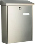 Skrzynki na listy - BURG-WÄCHTER Skrzynka na listy Oslo 3767 Ni, stal nierdzewna, srebrna BURG-WÄCHTER - miniaturka - grafika 1