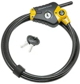 Zabezpieczenia do laptopów - MasterLock Linka zabezpieczająca  Zapięcie zabezpieczające regulowane Python 4.5m x 10mm 8420EURD 8420EURD - miniaturka - grafika 1