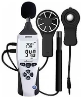 Inne urządzenia pomiarowe - Velleman Velleman WIELOFUNKCYJNY MIERNIK WARUNKÓW ŚRODOWISKOWYCH DEM900 - miniaturka - grafika 1