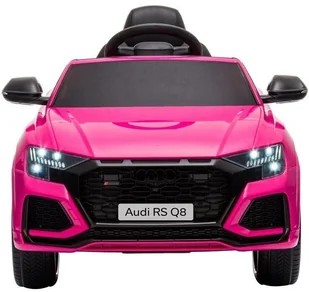 LEAN CARS Samochód na akumulator Audi RS Q8 różowy 7899 - Pojazdy elektryczne dla dzieci - miniaturka - grafika 3