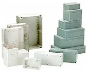 Podzespoły elektroniczne - Velleman OBUDOWA Z POLIWĘGLANU - JASNO SZARA 115 x 65 x 40mm G203 - miniaturka - grafika 1