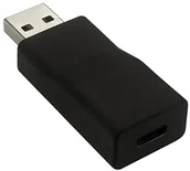 Adaptery i przejściówki - Roline 12032995 adapter USB 3.1, typ A wtyczka do gniazda C Czarny 12.03.2995 - miniaturka - grafika 1