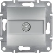 Gniazdka elektryczne - Schneider Gniazdo TV końcowe ASFORA aluminium EPH3200161 - miniaturka - grafika 1