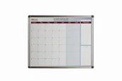 Planery - Allboards Planer MIESIĘCZNY suchościeralny magnetyczny 150x100 cm PL1510M - miniaturka - grafika 1