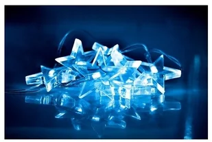 Solight Lampki świąteczne Gwiazdy 10 LED, niebieska, 1,5 cm - Oświetlenie świąteczne - miniaturka - grafika 2