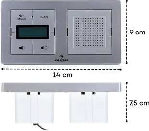 Auna DigiPlug UP Srebrny - Radia - miniaturka - grafika 2