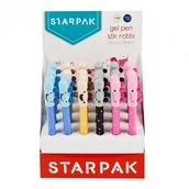 Długopisy - Starpak Długopisy żelowe Robbi (24 sztuki) - miniaturka - grafika 1