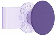 Uchwyty samochodowe do telefonów - PopSockets PopSockets: PopGrip Slide klips bazowy z uchwytem do telefonu PopGrip z wymiennymi krążkami PopTop, kompatybilny z iPhone'a Silikonowe etui - iPhone 11 Pro Max - Fierce Violet 701115 - miniaturka - grafika 1