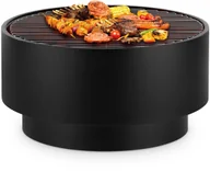 Paleniska ogrodowe - Blumfeldt Blumfeldt Pompeji, misa paleniskowa i grill, 60 cm średnicy, stal GDI11-Pompeji - miniaturka - grafika 1