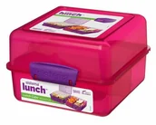 Pojemniki kuchenne - Sistema Pojemnik na żywność Lunch Cube Coloured 1.4L 31735 - miniaturka - grafika 1
