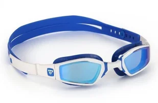 PHELPS PHELPS Okularki pływackie NINJA TITANIUM MIRRORED lustrzane niebieskie - Pływanie - miniaturka - grafika 2