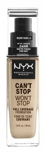 NYX Professional Makeup Cant Stop Wont Stop Foundation 15.5 Cinnamon - Podkłady do twarzy - miniaturka - grafika 7