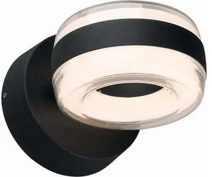 Nowodvorski Lampa ścienna kinkiet DONUT II LED 9117 czarny 9117 - Lampy ścienne - miniaturka - grafika 2