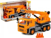 Samochody i pojazdy dla dzieci - Wader Polesie 88970 Samochód dźwig inercyjny Ałmaz 88970 - miniaturka - grafika 1