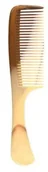 Grzebienie fryzjerskie - Donegal Grzebień fryzjerski profesjonalny żółty Nr 1504 - miniaturka - grafika 1